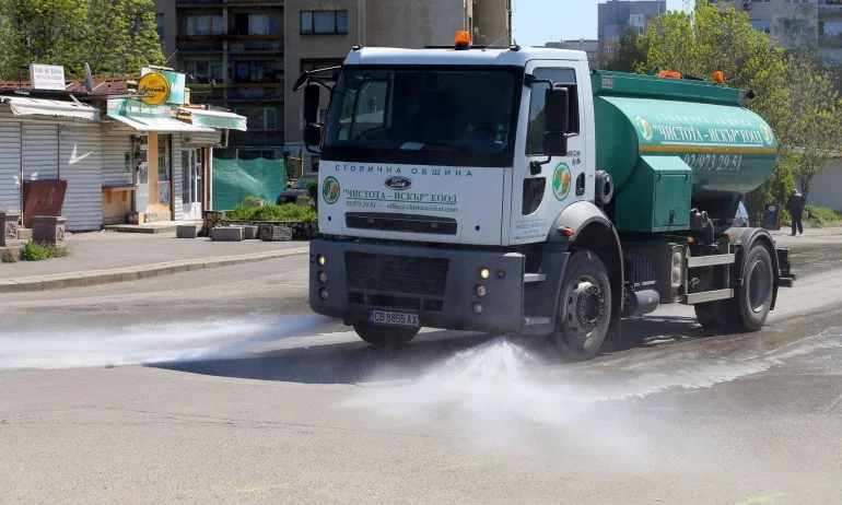 Започва миене на улици, временно се затварят участъци от синя и зелена зона - Tribune.bg