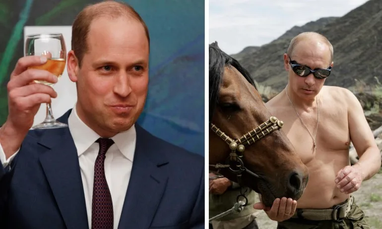 Принц Уилям е обявен за най-секси плешив мъж на света, Путин е едва на 12 място - Tribune.bg