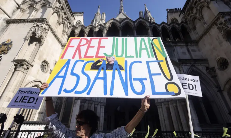 Основателят на Уикилийкс“ Джулиан Асандж получи разрешение за обжалване на