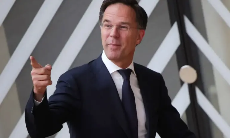Премиерът на Нидерландия в оставка Марк Рюте ще бъде новият
