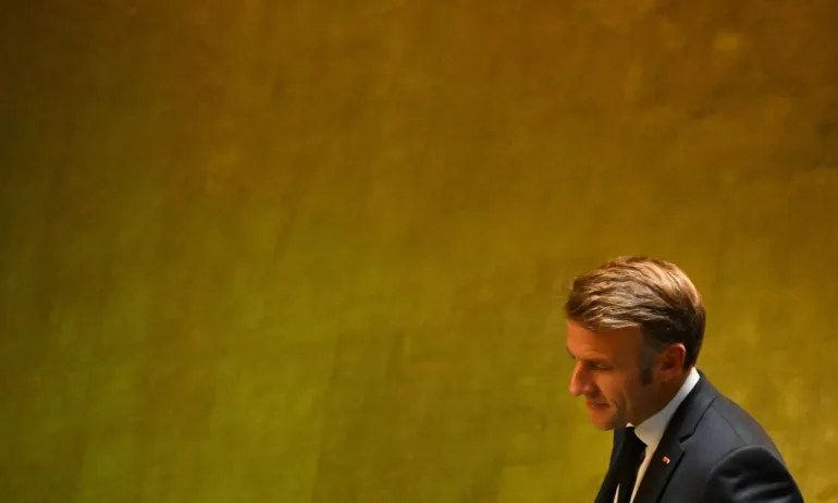 Макрон призна Палестина на историческа среща на върха на ООН - Tribune.bg