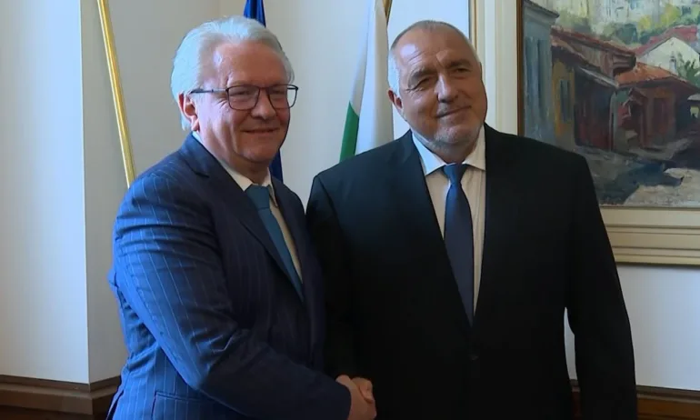 Бойко Борисов проведе среща с президентът на немския отбранителния концерн Райнметал (ВИДЕО) - Tribune.bg