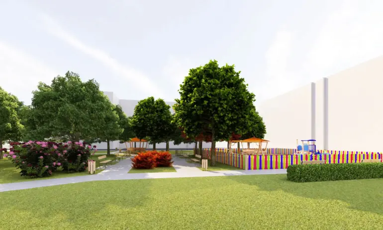 Реконструират детската площадка между блокове 614, 615 и 633 в ж.к. Връбница –2 - Tribune.bg
