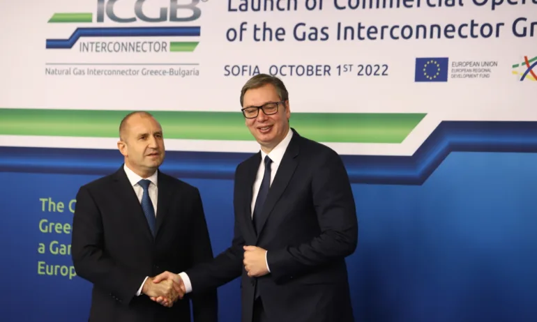 Радев и Вучич откриват строителството на газовата връзка България-Сърбия - Tribune.bg