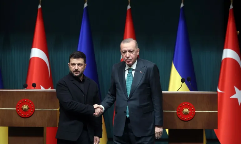 Започна срещата на Ердоган и Зеленски в Анкара - Tribune.bg