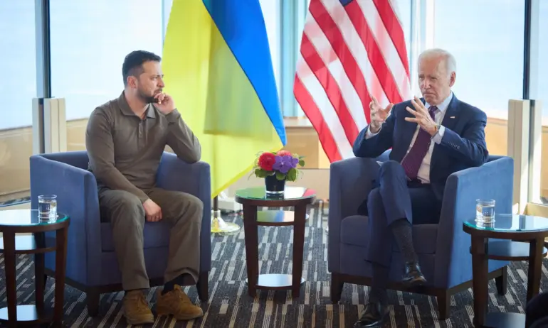 Поддръжниците на Украйна няма да се разколебаят“, увери президентът на