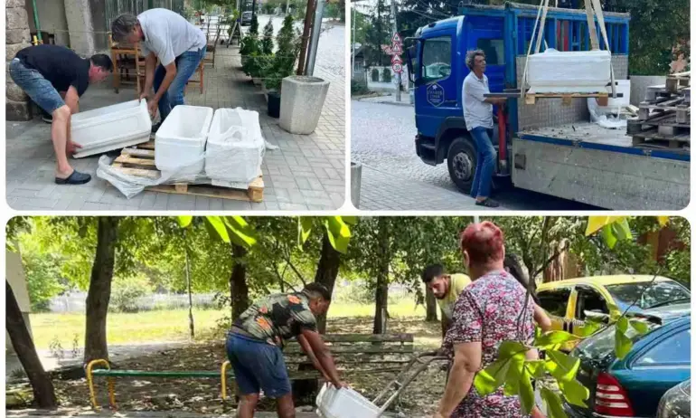 В р-н Връбница започна предоставяне на материалите за облагородяване на междублоковите пространства - Tribune.bg