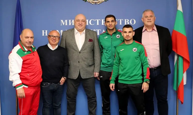 Кралев се срещна с джудистите Ивайло Иванов и Янислав Герчев - Tribune.bg