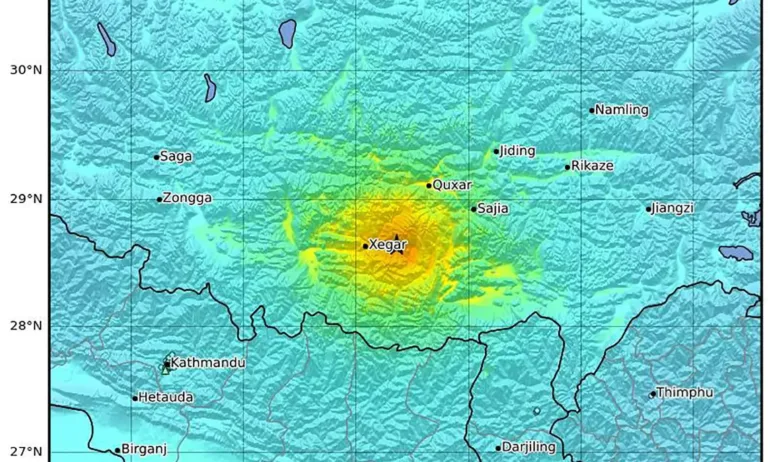 Расте броят на жертвите на силния трус в Тибет, няма пострадали българи - Tribune.bg