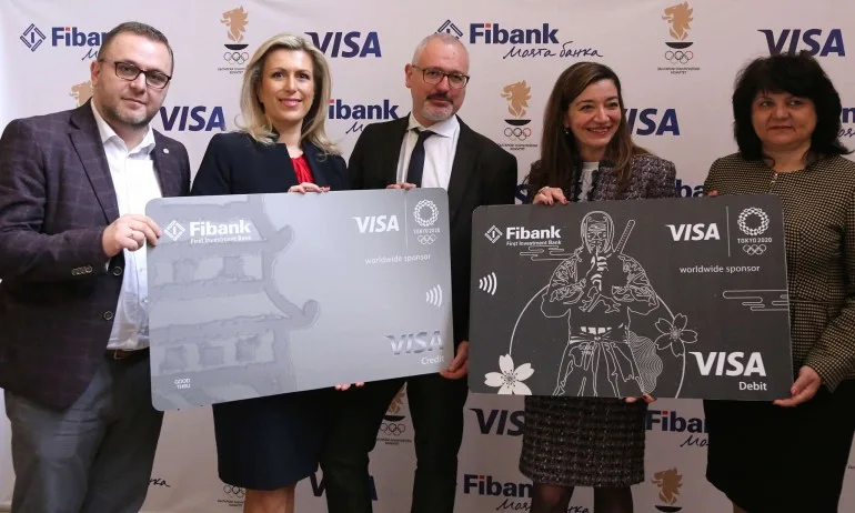 Visa, Fibank и БОК официално представиха новите дебитни и кредитни карти в духа на олимпийските игри – Токио 2020 - Tribune.bg