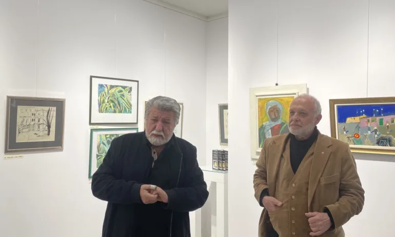 Вежди Рашидов откри изложба с творби на Любен Зидаров в галерия Vejdi - Tribune.bg