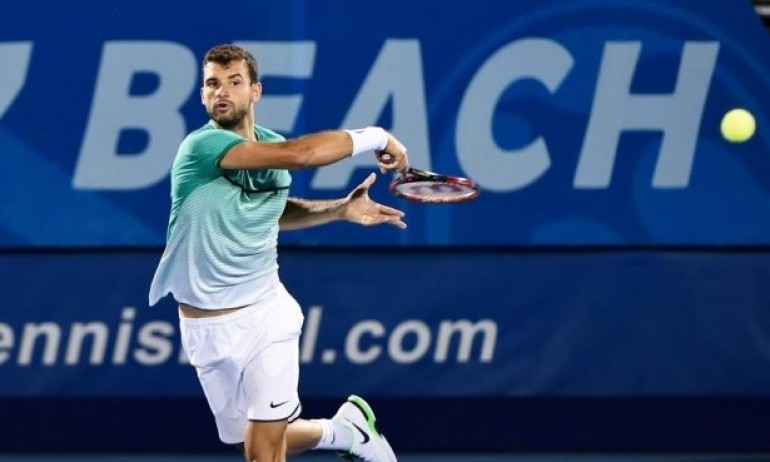 Най-добрият български тенисист Григор Димитров отпадна на четвътфиналите на турнира