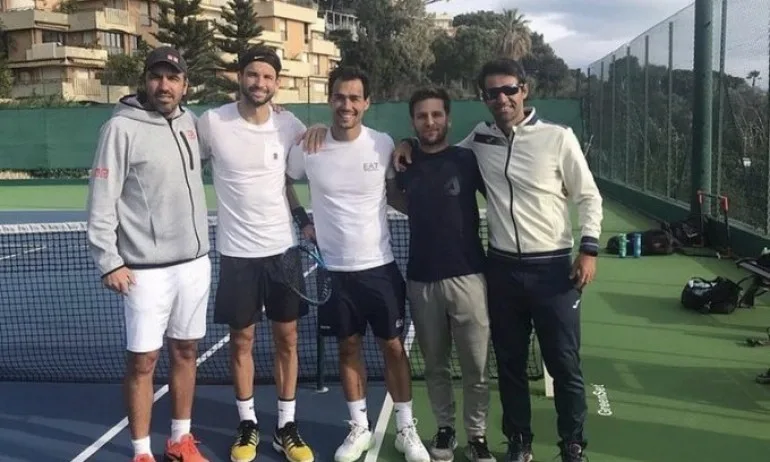 Данте Ботини официално започва работа с Григор Димитров - Tribune.bg