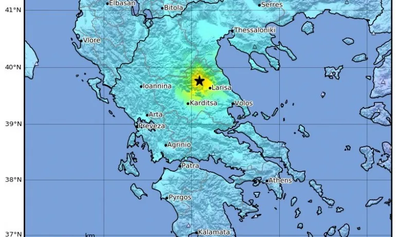 Силният трус в съседна Гърция е усетен в няколко града у нас - Tribune.bg