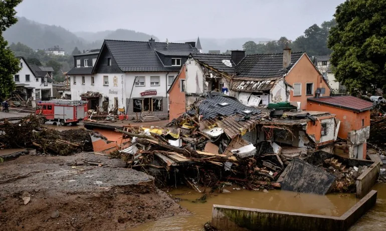Жертвите на наводненията в Германия достигнаха 81 - Tribune.bg