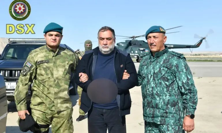 Азербайджан е арестувал бивш лидер на Нагорни Карабах, докато се