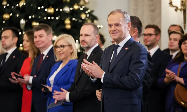 Новият полски министър-председател Доналд Туск и неговият кабинет положиха клетва