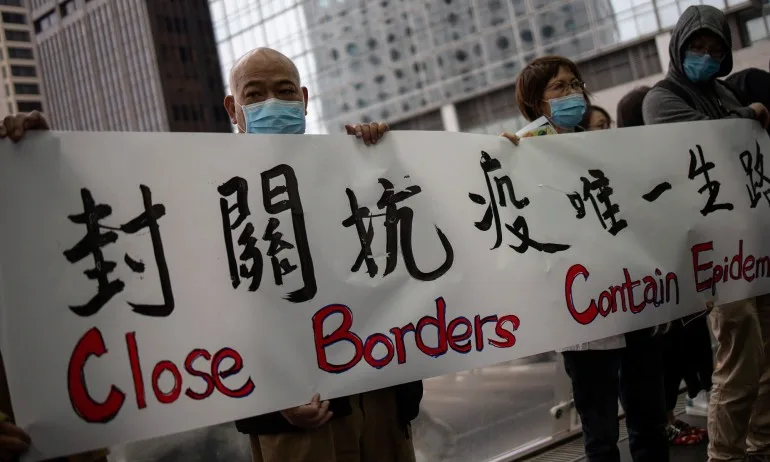 Заради коронавируса: Стачка в Хонконг, искат да се затвори границата с Китай - Tribune.bg