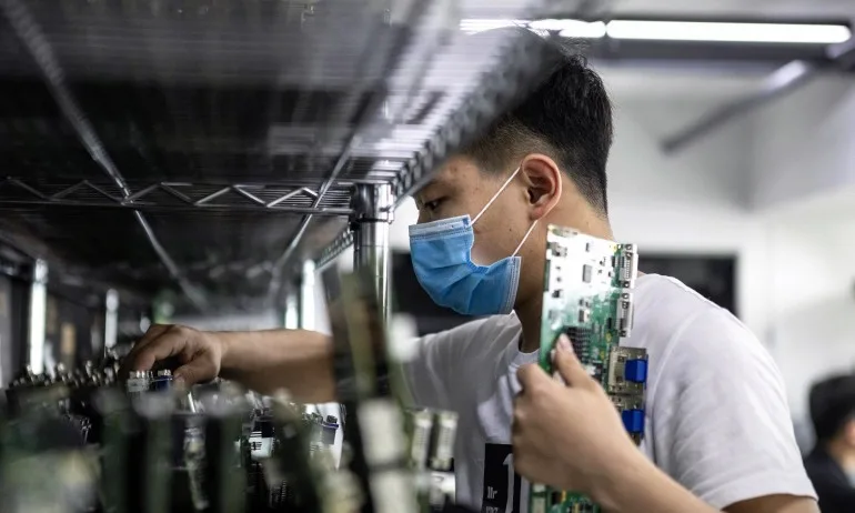 Китайската промишленост възстанови 98,6 % от производството - Tribune.bg