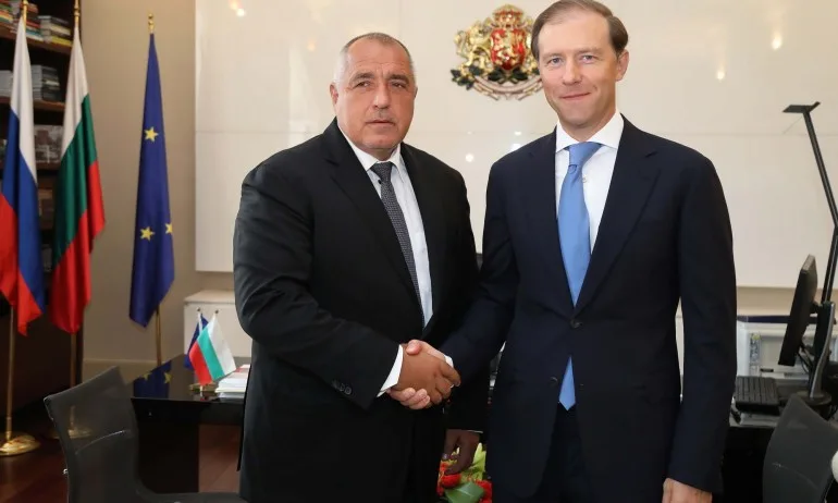 Борисов към руския министър на промишлеността: Водим политика за осигуряване на енергийната сигурност - Tribune.bg