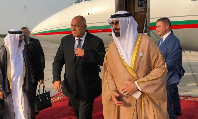 Премиерът Борисов пристигна в Абу Даби - Tribune.bg