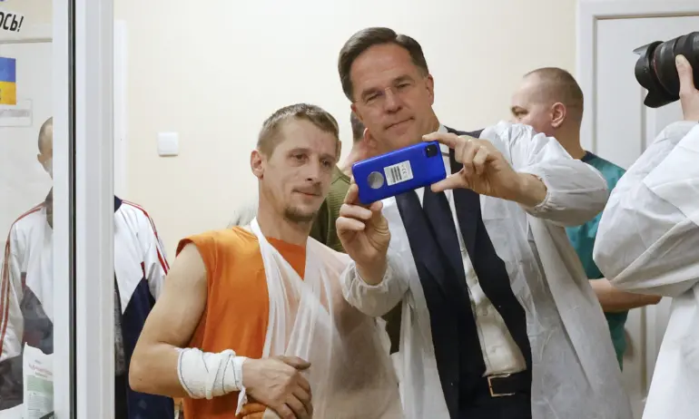 Рюте подписа 10-годишно споразумение за сигурност с Украйна. Посети болница в Харков (СНИМКИ) - Tribune.bg