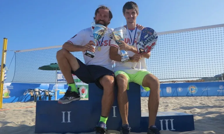 №1 в света при мъжете и жените с титли на Европейското първенство по плажен тенис в Кранево - Tribune.bg