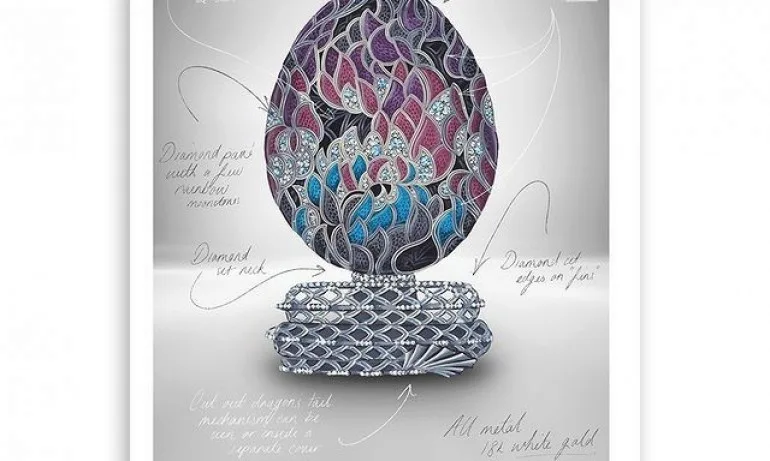 Уникално драконово Фаберже яйце за юбилея на Игра на тронове - Tribune.bg