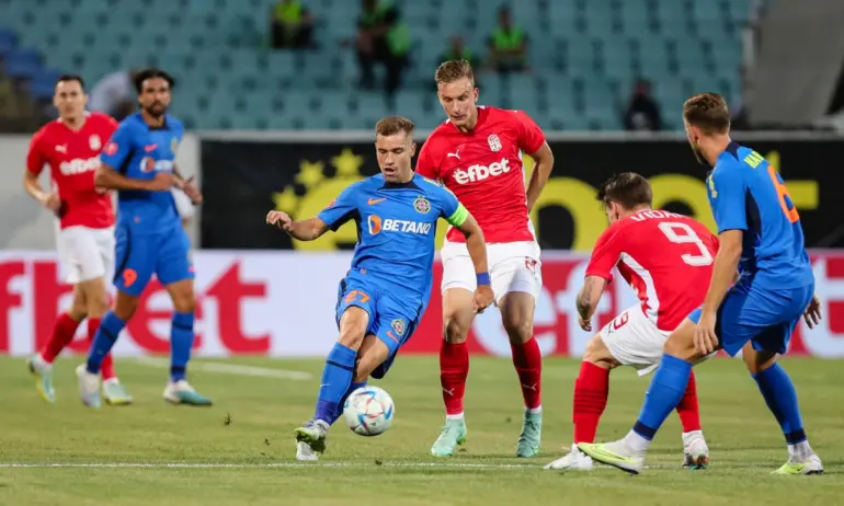 ЦСКА 1948 загуби с 0:1 от ФКСБ при дебюта си в Европа - Tribune.bg