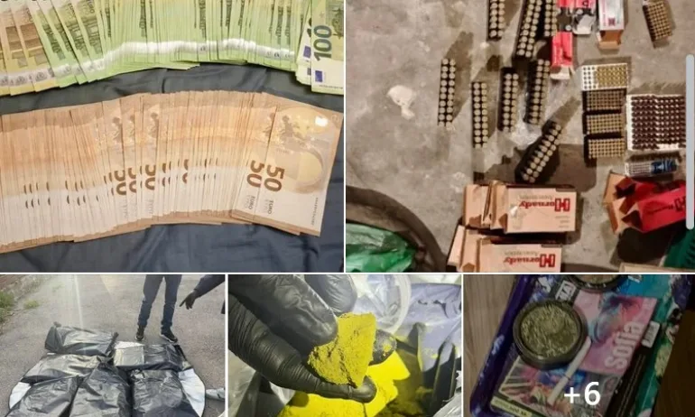 Разбиха ОПГ за пране на пари, разпространение на наркотици и държане на боеприпаси (СНИМКИ) - Tribune.bg