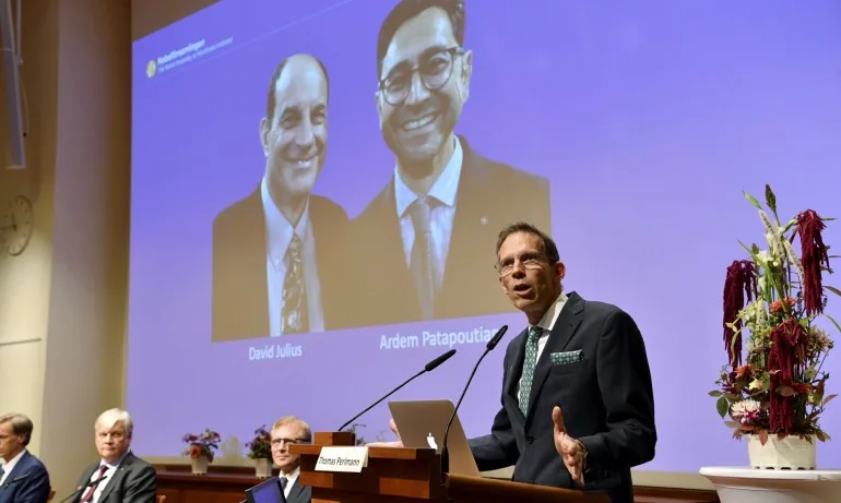 Учени, които откриват рецептори за температура и допир, спечелиха Нобеловата награда за медицина - Tribune.bg