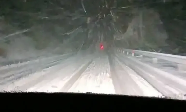 Силни пориви на вятъра и обилен мокър сняг оставиха селата в Кюстендилско без ток - Tribune.bg