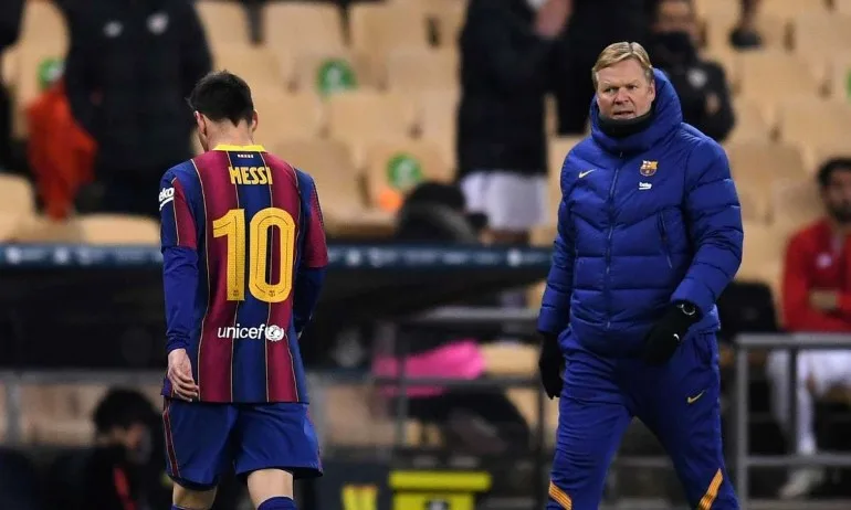 Меси с исторически червен картон с екипа на Барселона - Tribune.bg