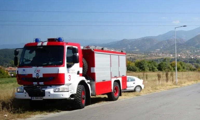 Разследва се причината за пожара до двореца Кричим - Tribune.bg