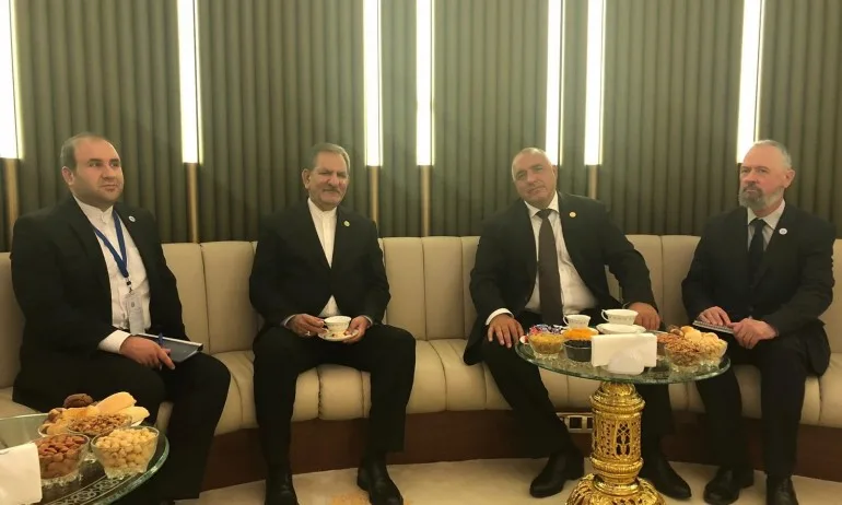 Борисов разговаря с първия вицепрезидент на Ислямска република Иран Есхаг Джахангири - Tribune.bg