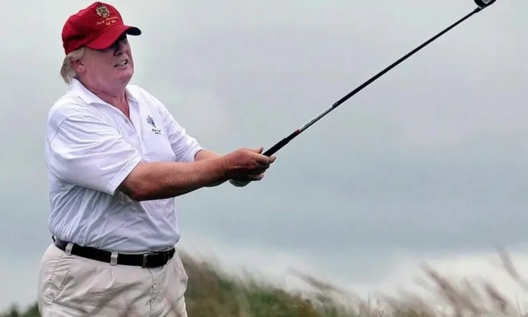 Белият дом вече със свръхмодерен голф симулатор - Tribune.bg