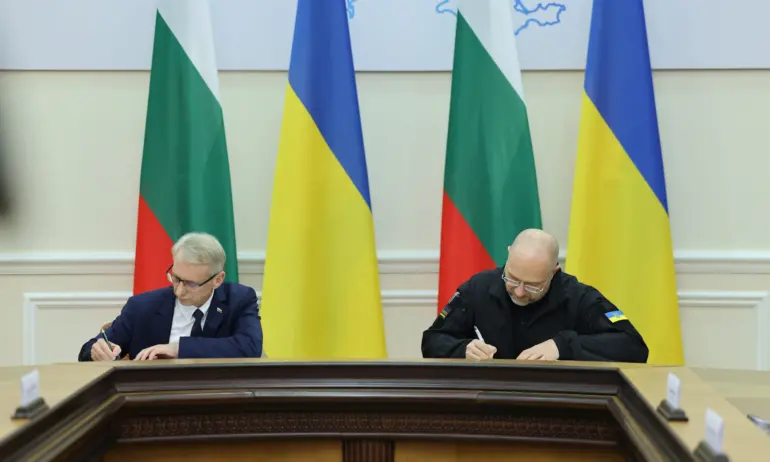 Премиерите на България и Украйна подписаха заявление по ключови теми от двустранното сътрудничество - Tribune.bg