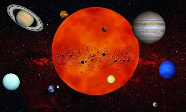 Татуировка с изображение на парада на планетите - Tribune.bg