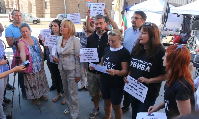 Системата разочаровани от Манолова, обвиняват я, че е изтъргувала децата им (СНИМКА) - Tribune.bg
