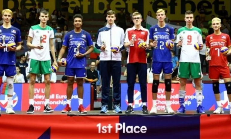 Владимир Гърков и Георги Татаров в Идеалния отбор на Евроволей U17 - Tribune.bg