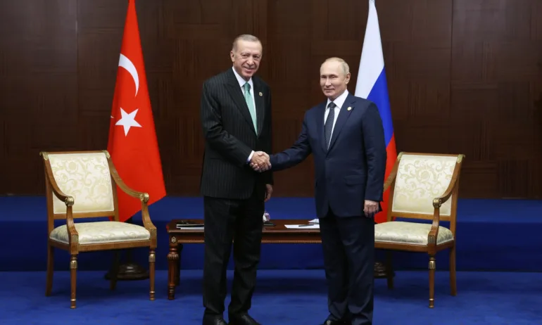 Tурският президент Реджеп Тайип Ердоган каза, че Турция и Русия