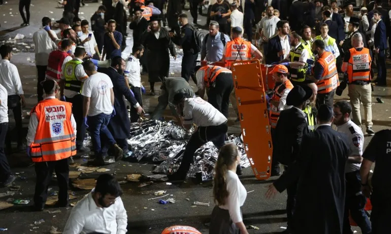 Над 40 души загинаха по време на религиозен фестивал в Израел - Tribune.bg