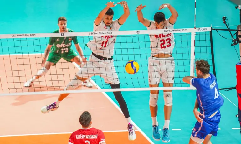 България отпадна от Евроволей 2023 след 0:3 от Франция - Tribune.bg