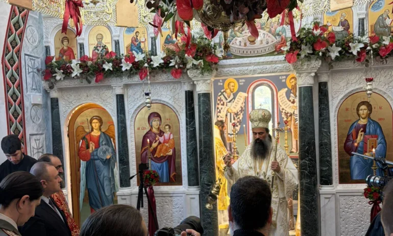 Осветиха новия храм на Кремиковския манастир - Tribune.bg