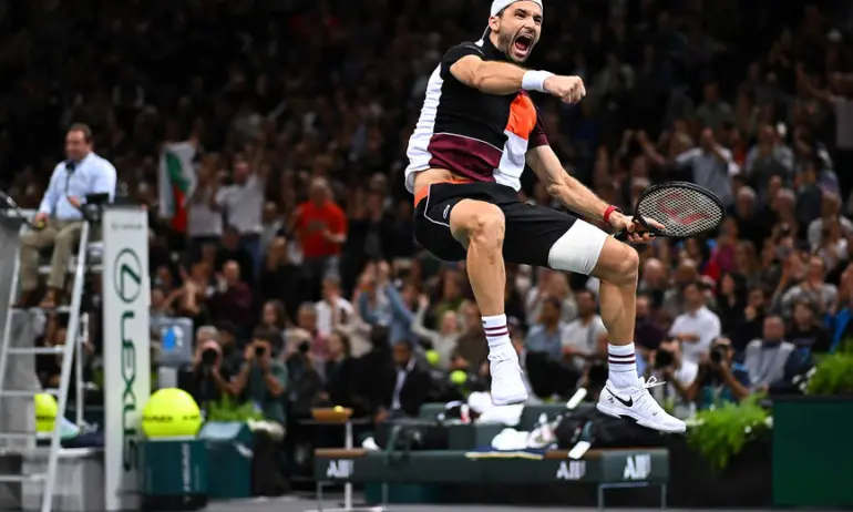 Григор Димитров излиза срещу Джокович в големия финал на Мастърса в Париж - Tribune.bg