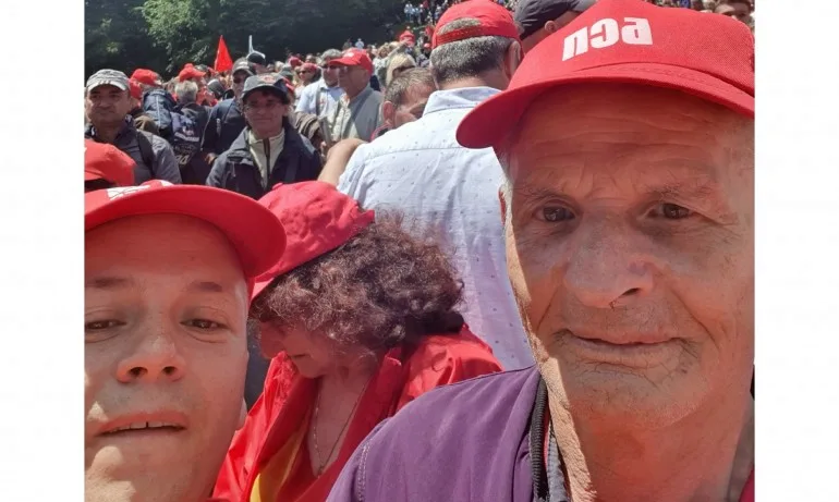 Сашо Симов се похвали на снимка с най-железния комунист - Tribune.bg