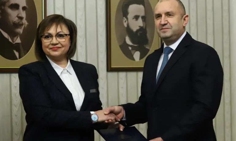 Румен Радев взима мандата от Корнелия Нинова във вторник - Tribune.bg