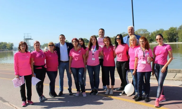 Здравко Димитров и Димитър Колев подкрепиха инициатива срещу рака на гърдата в Пловдив - Tribune.bg