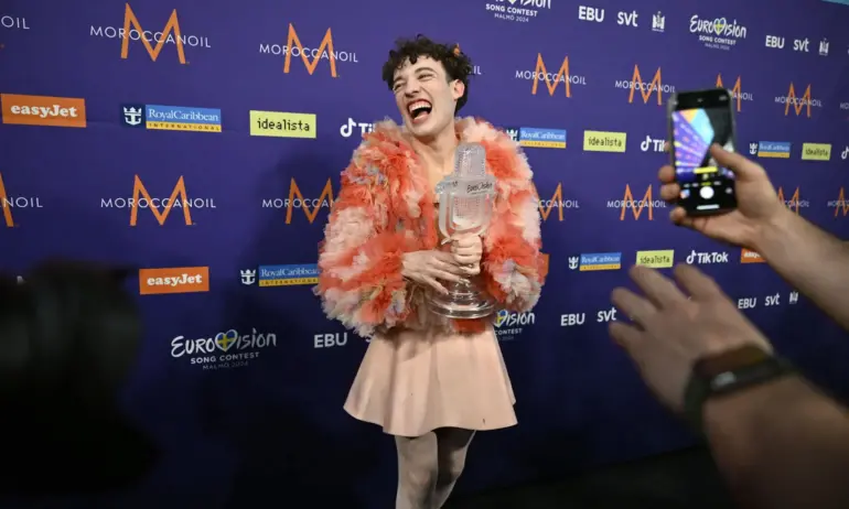Немо от Швейцария не спечели публиката, но победи в "Евровизия" 