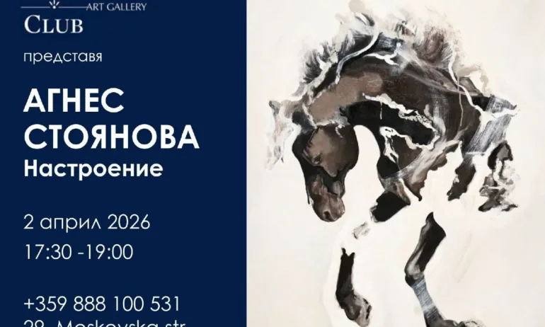 НАСТРОЕНИЕ в RE CLUB GALLERY – изложба на Агнес Стоянова - Tribune.bg